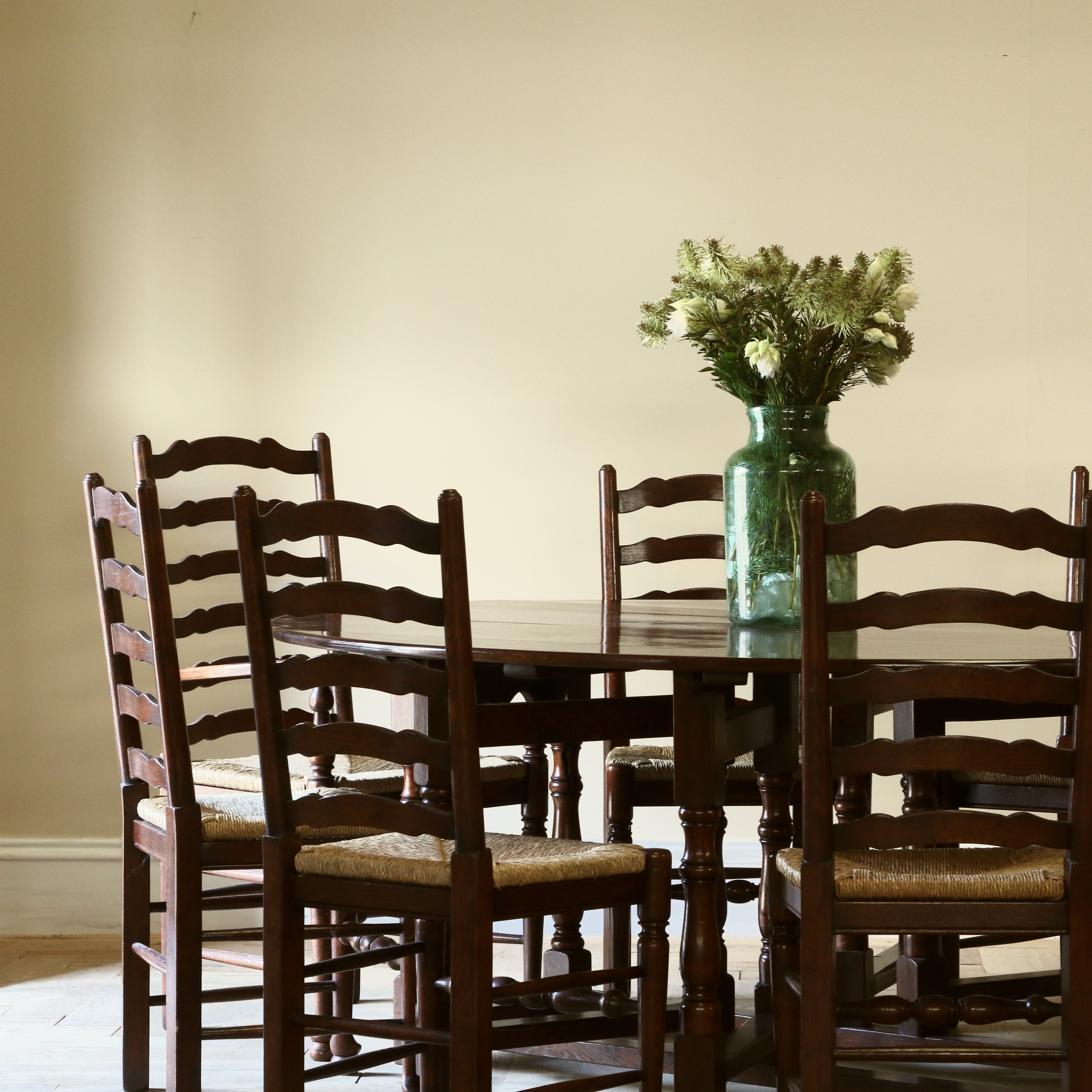 Gate-Leg Table and Chairs